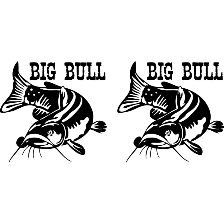 Catfish Vinyl Decal Sticker V20 - DecalsHouse