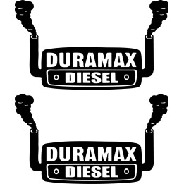 Duramax With Stacks Dh - DecalsHouse