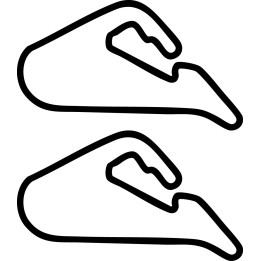 Buy AUTODROMO JUAN Y OSCAR GALVEZ LAYOUT 9 DECAL Online