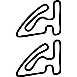 Buy WILLOW SPRINGS KART TRACK DECAL Online