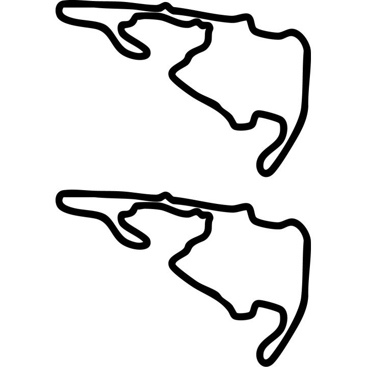 Buy VIRGINIA INTERNATIONAL RACEWAY GRAND EAST COURSE DECAL Online