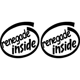 Buy Renegade Inside Decal Sticker Online