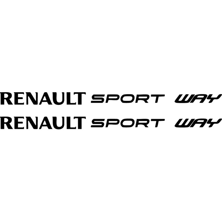 Buy Renault Sport Way Vinyl Decal Sticker Online