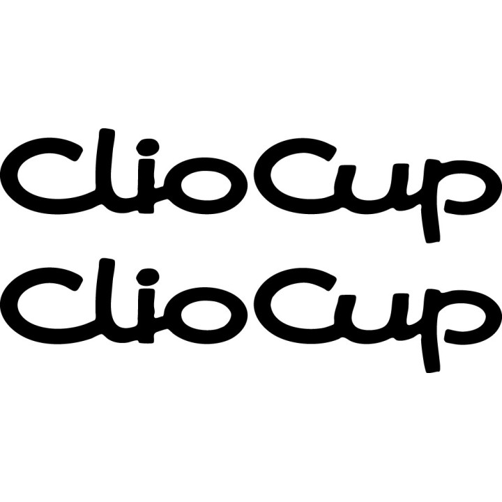 Buy Renault Clio Cup Decal Sticker Online