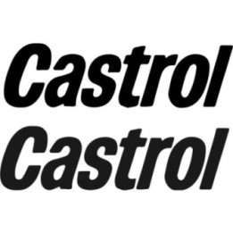 Castrol Stickers – Classic Motorsport Sponsor Decals (2-Pack)
