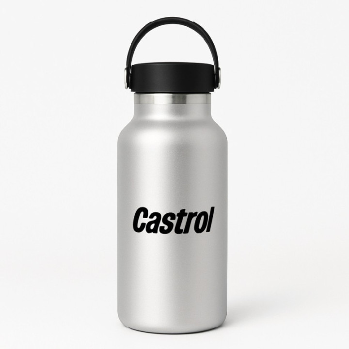 Castrol Stickers – Classic Motorsport Sponsor Decals (2-Pack)
