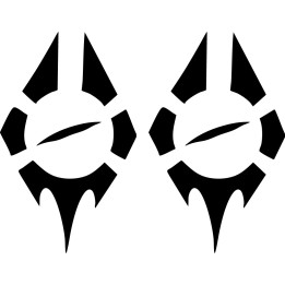 Radio Birdman Stickers – Rock Band Logo Decals (2-Pack)
