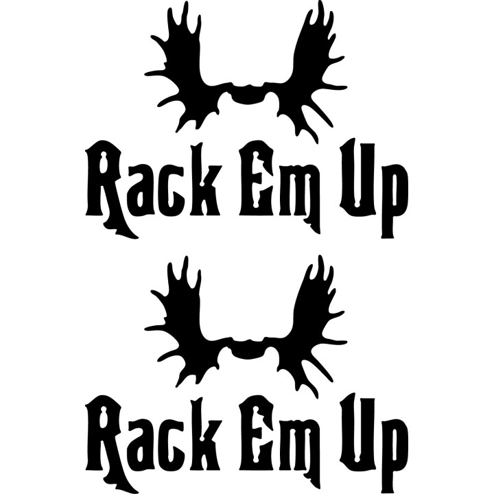 Buy Rack Em Up V5 Decal Sticker Online