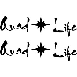 Buy Quad Life Polaris Decal Sticker Online