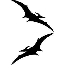 Buy Pterodactil Dinosaur Decal Sticker Online