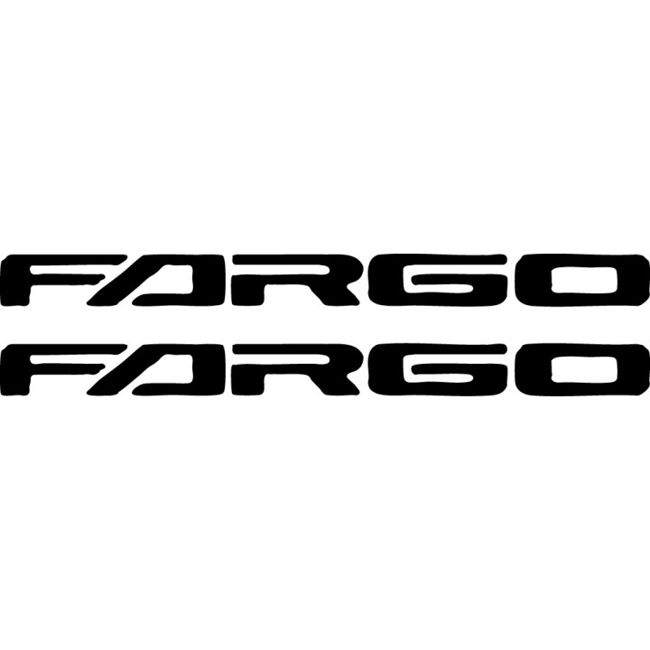 Fargo Truck Stickers – Canadian Pickup Decals (2-Pack)