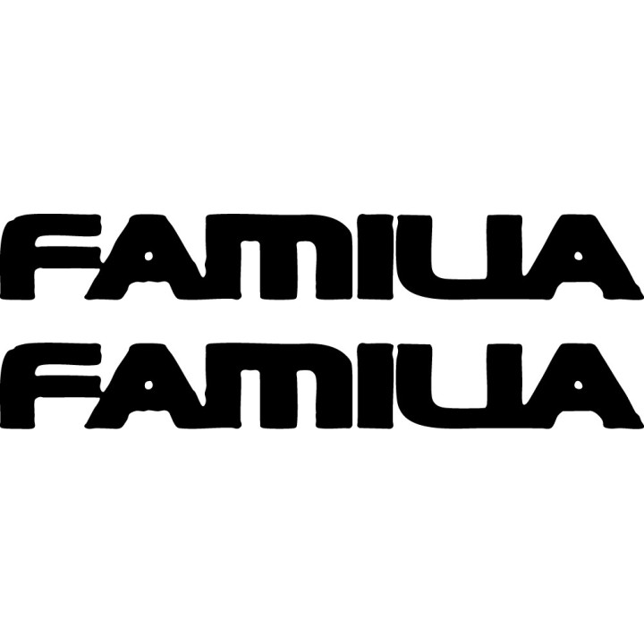 Familia Stickers – Family Brotherhood Decals (2-Pack)