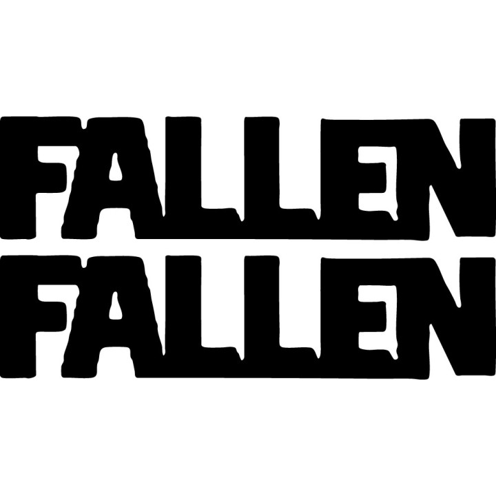 Fallen Footwear Stickers – Skate Street Style Decals (2-Pack)