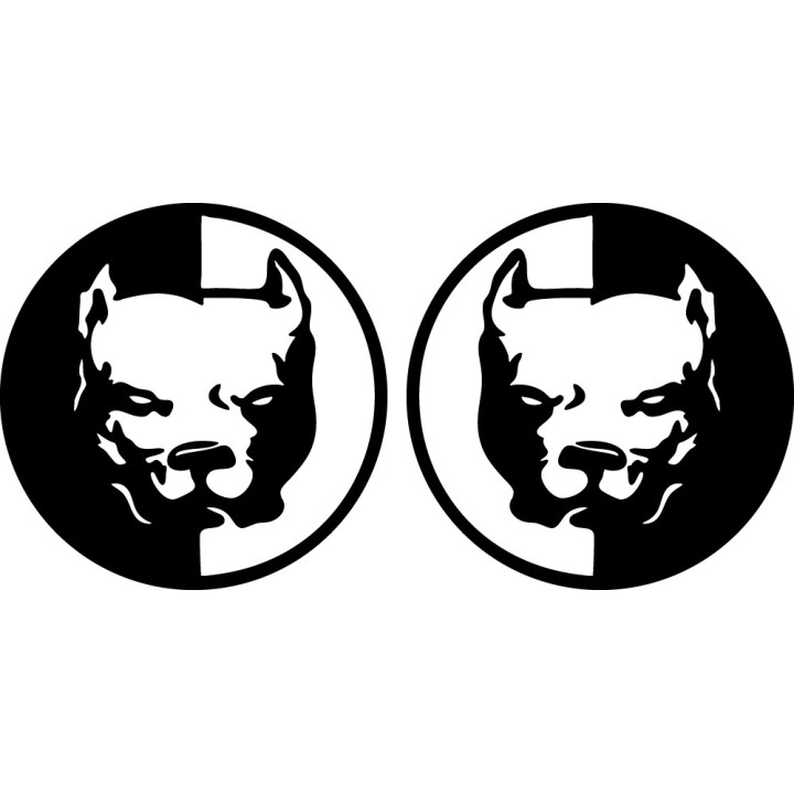 Buy Pitbull Dog 4 Vinyl Decal Sticker Online