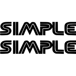 Phish Simple Stickers – Jam Band Decals (2-Pack)