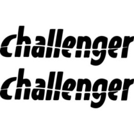 Dodge Challenger Stickers – SRT Hellcat Scat Pack Decals (2-Pack)