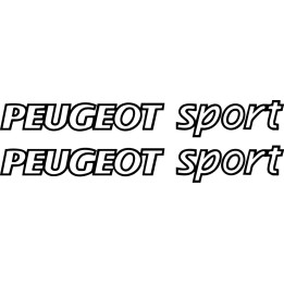 Buy Peugeot Sport Ligne Contour Vinyl Decal Sticker Online