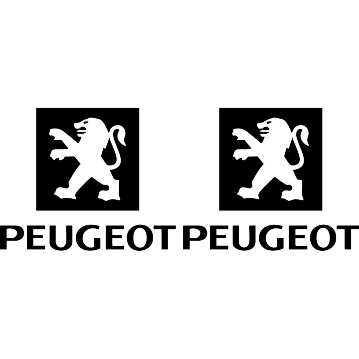 Buy Peugeot Old Logo Vinyl Decal Sticker Online