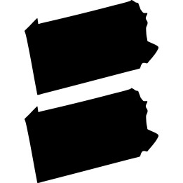 Buy Pennsylvania Home State Decal Sticker Online