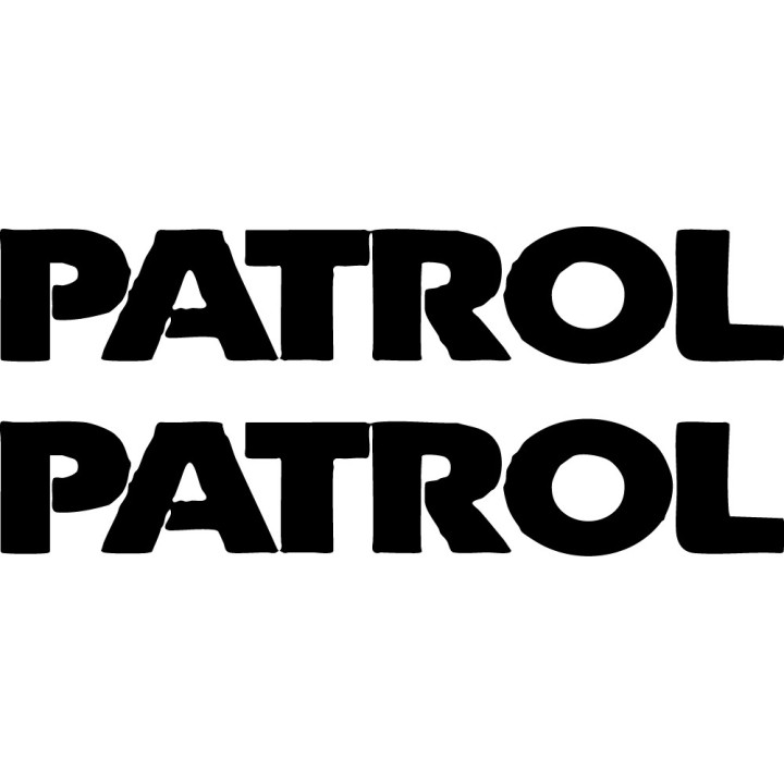 Buy Patrol Decal Sticker Online