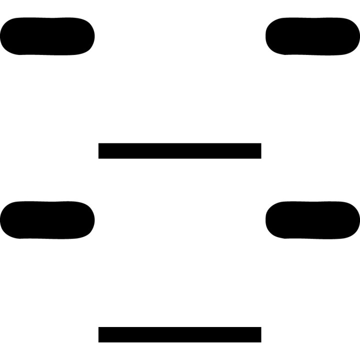 Japanese Emoticon Face Stickers – Kaomoji Decals (2-Pack)