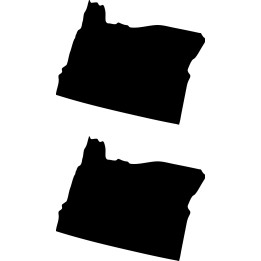 Buy Oregon Home State Decal Sticker Online
