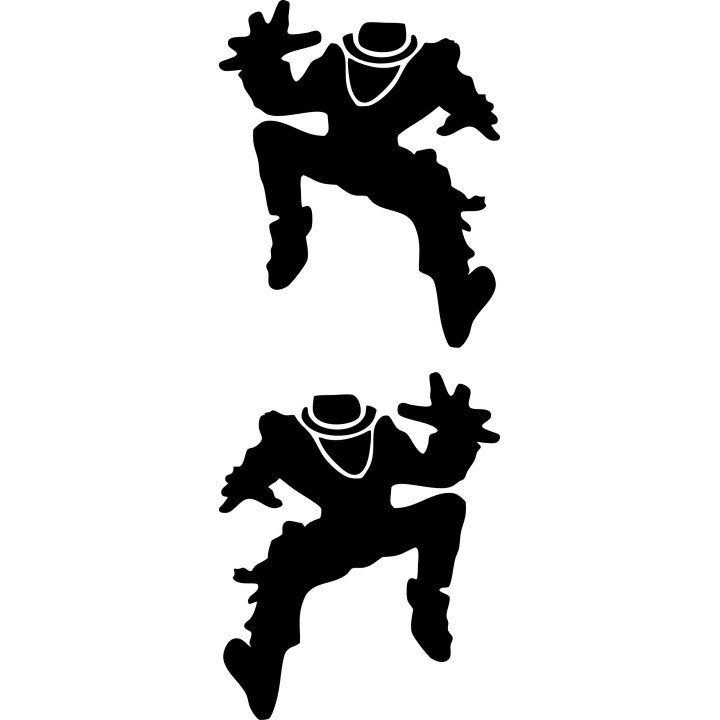 Operation Ivy Ska Man Stickers – Energy Ska Punk (2-Pack)