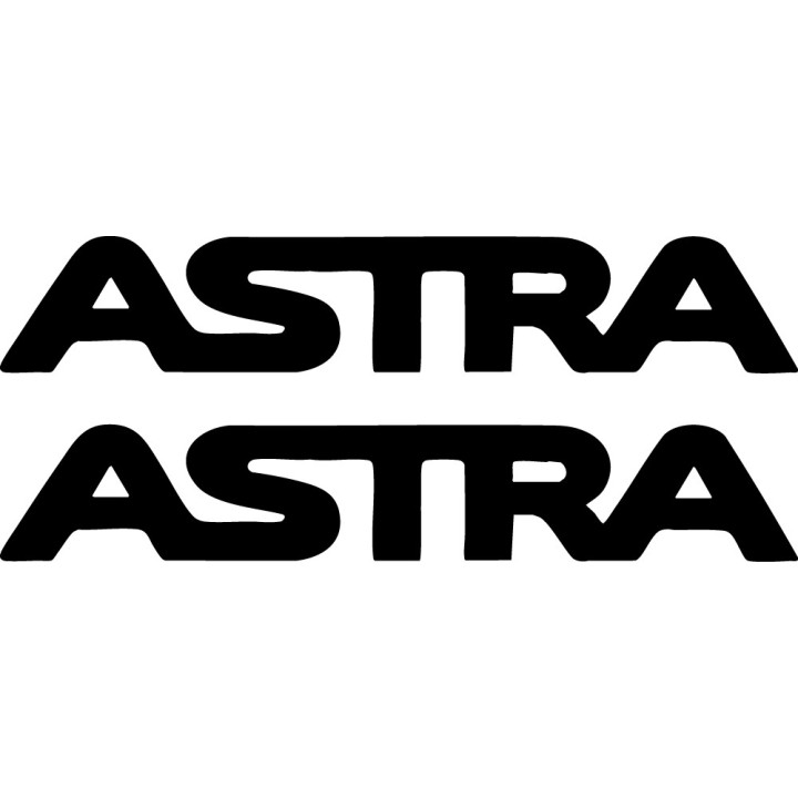 Buy Opel Astra 2 Decal Sticker 1 Online