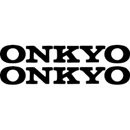 Buy Onkyo Logo Vinyl Decal Sticker Online