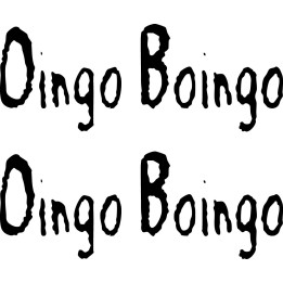 Oingo Boingo Stickers – Dead Man's Party Decals (2-Pack)