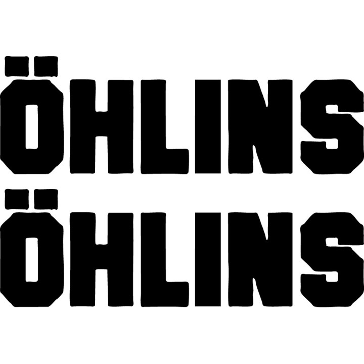 Buy Ohlins Solid Decal Sticker Online