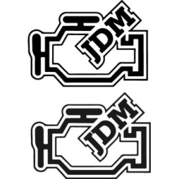 Buy Check Engine Jdm Sticker Online