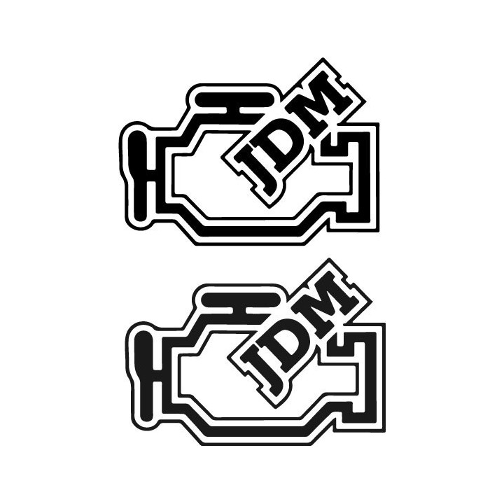 Buy Check Engine Jdm Sticker Online
