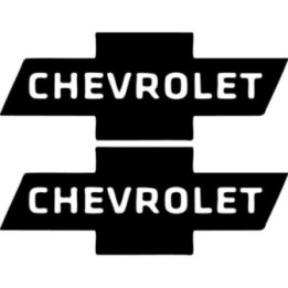 Chevrolet Bowtie Stickers – Camaro Silverado Corvette Vinyl Decals (2-Pack)