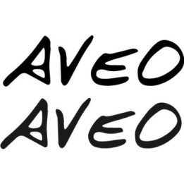 Buy Chevrolet Aveo 2 Decal Sticker Online