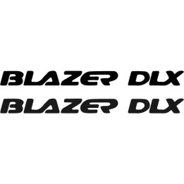 Buy Chevrolet Blazer Dlx Decal Sticker Online