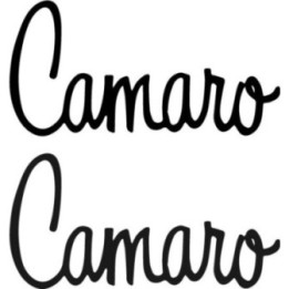 Buy Chevrolet Camaro 1 Decal Sticker Online