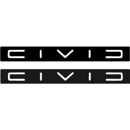 Buy Civic 1 Decal Sticker Online