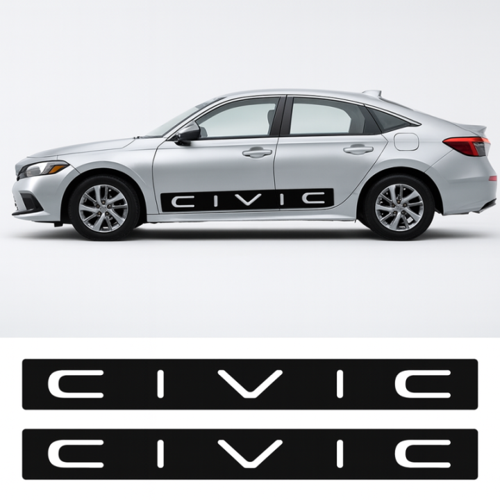 Buy Civic 1 Decal Sticker Online