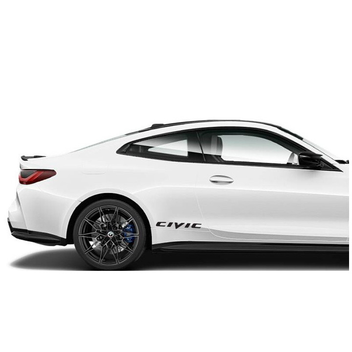 Buy Civic 4 Decal Sticker Online