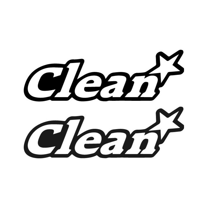 Buy Clean Decal Sticker Online