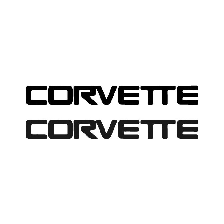 Buy Corvette 1 Decal Sticker Online