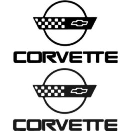 Buy Corvette 3 Decal Sticker Online