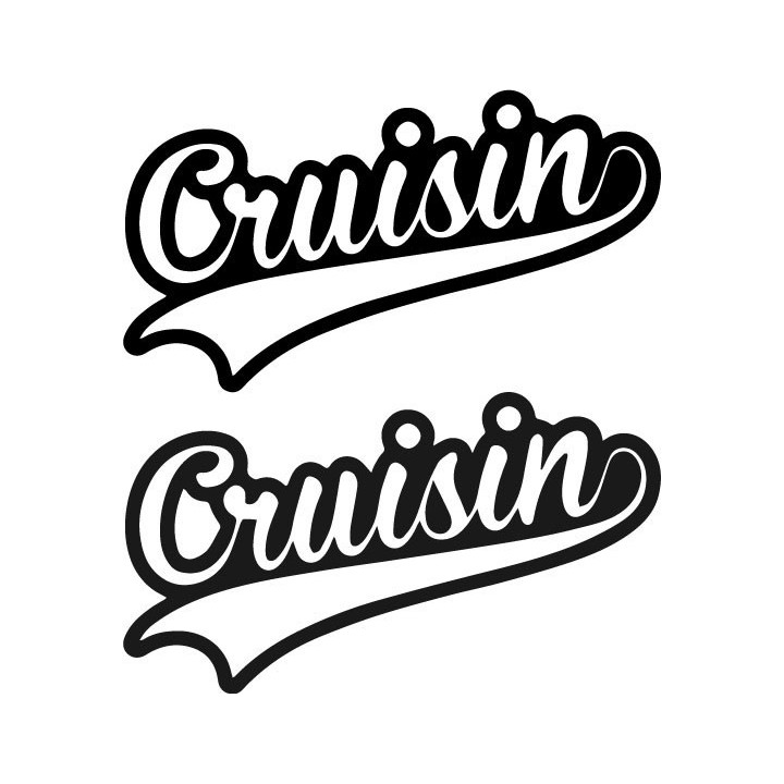 Buy Cruisin Decal Sticker Online