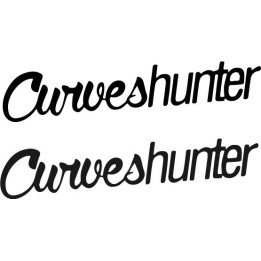 Buy Curves Hunter Decal Sticker Online