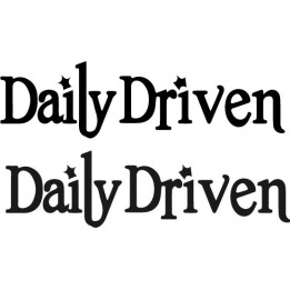 Buy Daily Driven Decal Online