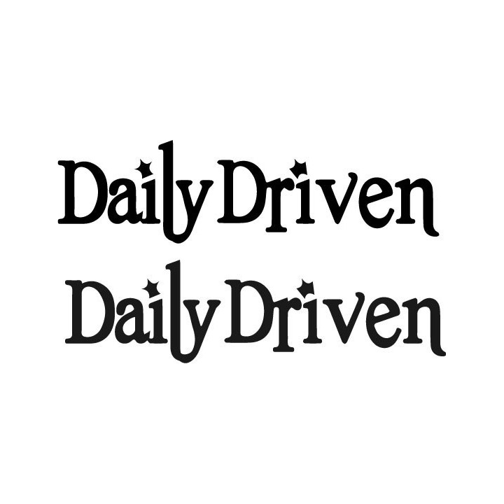 Buy Daily Driven Decal Online