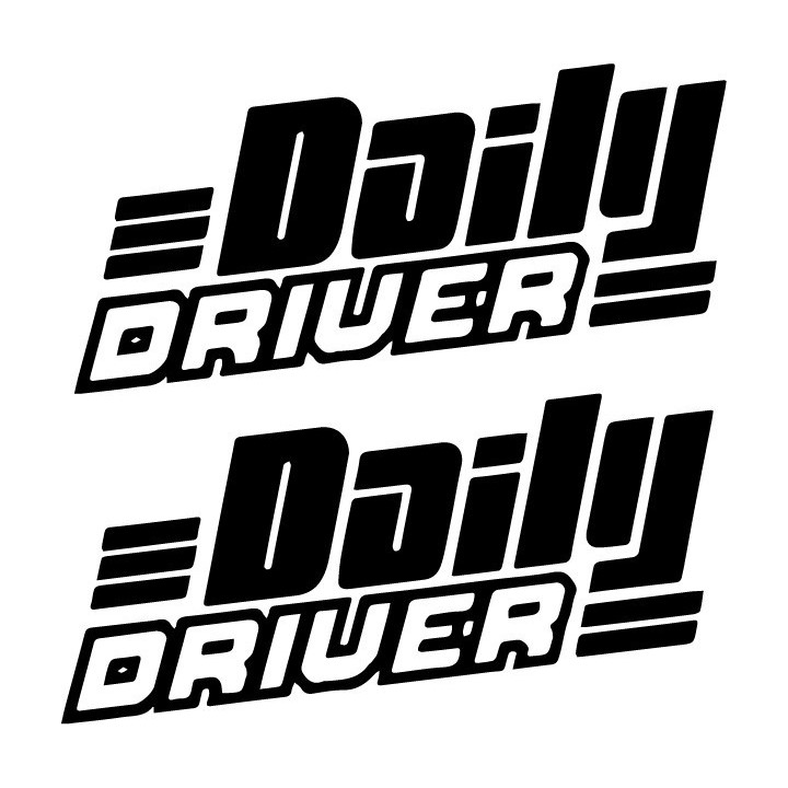 Buy Daily Driver Decal Sticker Online