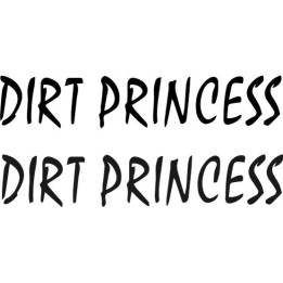 Buy Dirt Princess Decal Sticker Online