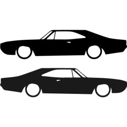Buy Dodge Charger Low Decal Sticker Online
